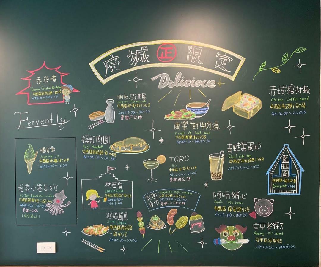 Bird Series B&B&Hostel複合式民宿#本國旅客須先匯款 Тайнань Экстерьер фото